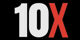 10X